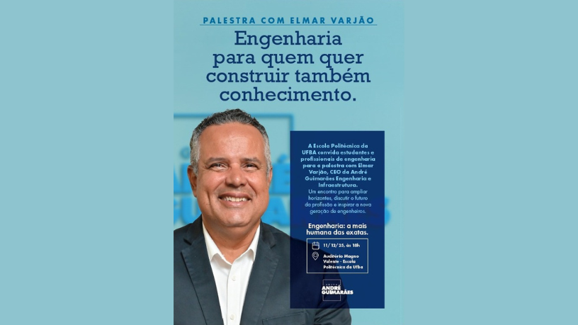 Elmar Juan Passos Varjão Bomfim reforça que, na engenharia, o conhecimento técnico permanece como o diferencial que sustenta decisões seguras e resultados de alto impacto.