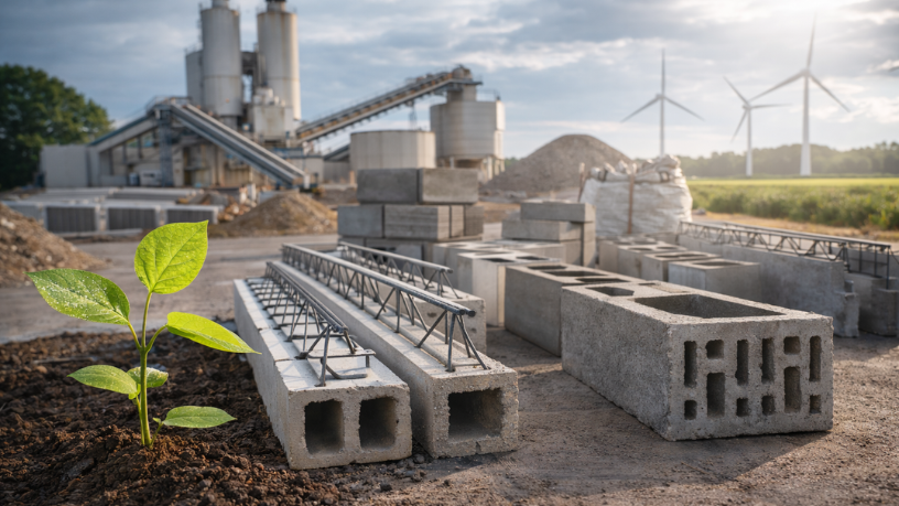 Valderci Malagosini Machado analisa como a indústria de artefatos de cimento pode reduzir impactos ambientais sem comprometer desempenho.