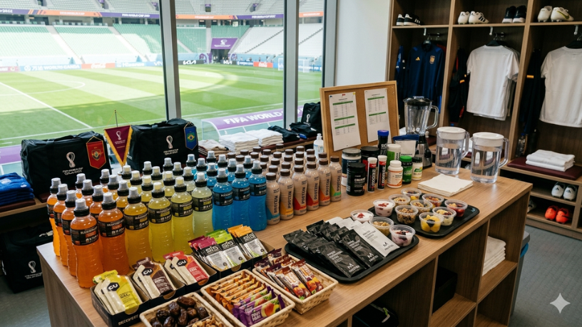 Nutrição esportiva na Copa do Mundo: como a estratégia alimentar influencia o desempenho em alto nível